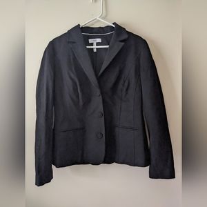 Bravissimo Pepperberry black ponte blazer